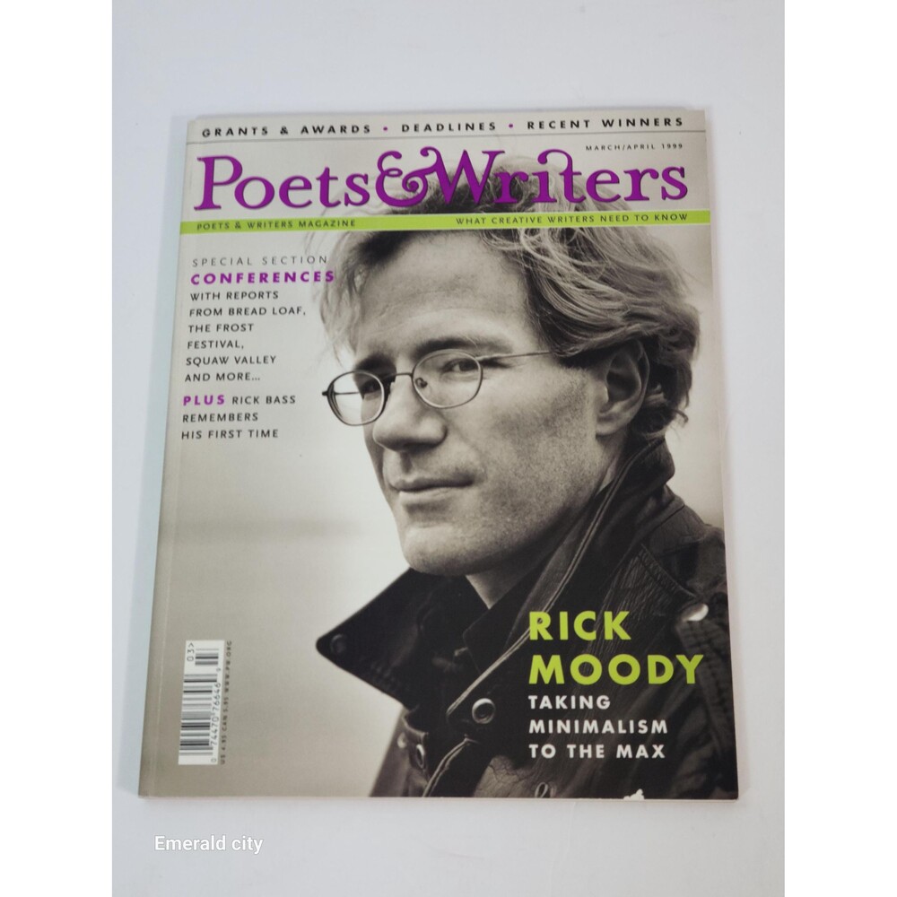 Vtg Poets & Writers Booklet 1999 Bread Loaf Frost Place Sewanee Literary Issue